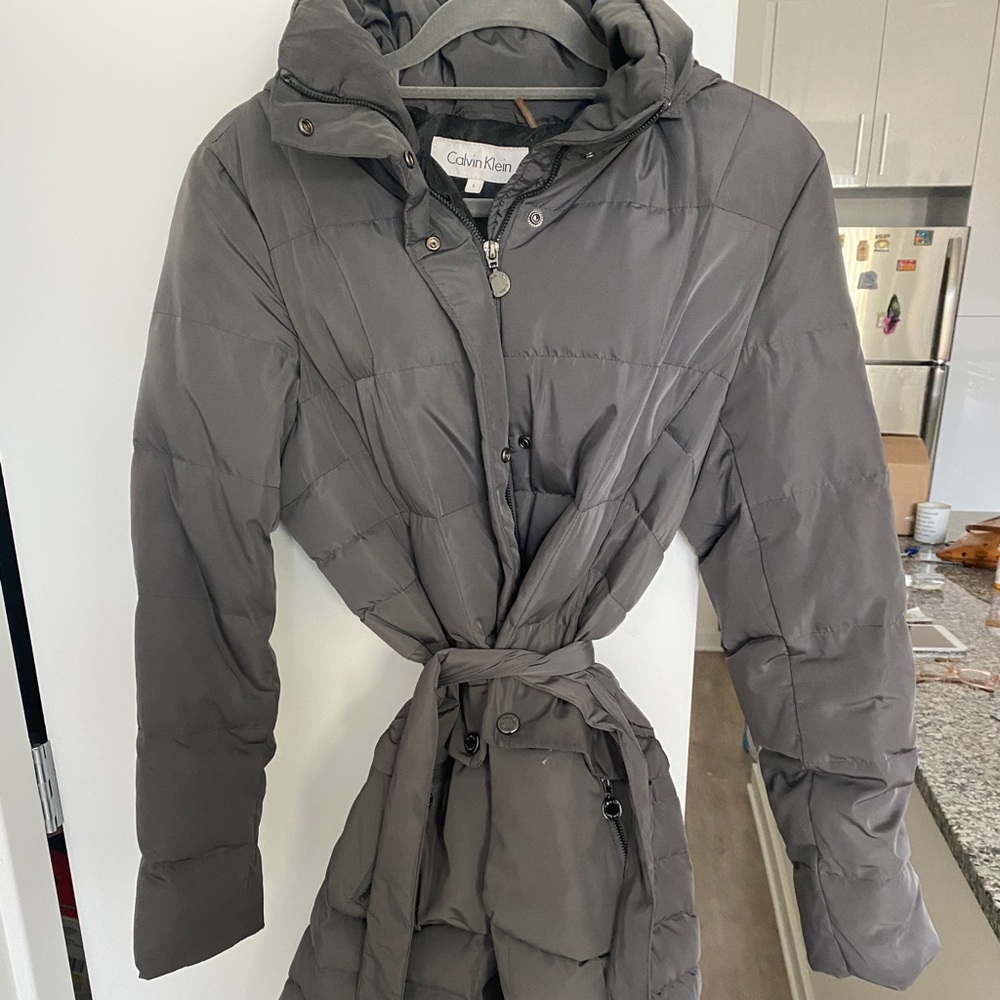 Calvin Klein long puffer coat - Picture 3 of 8